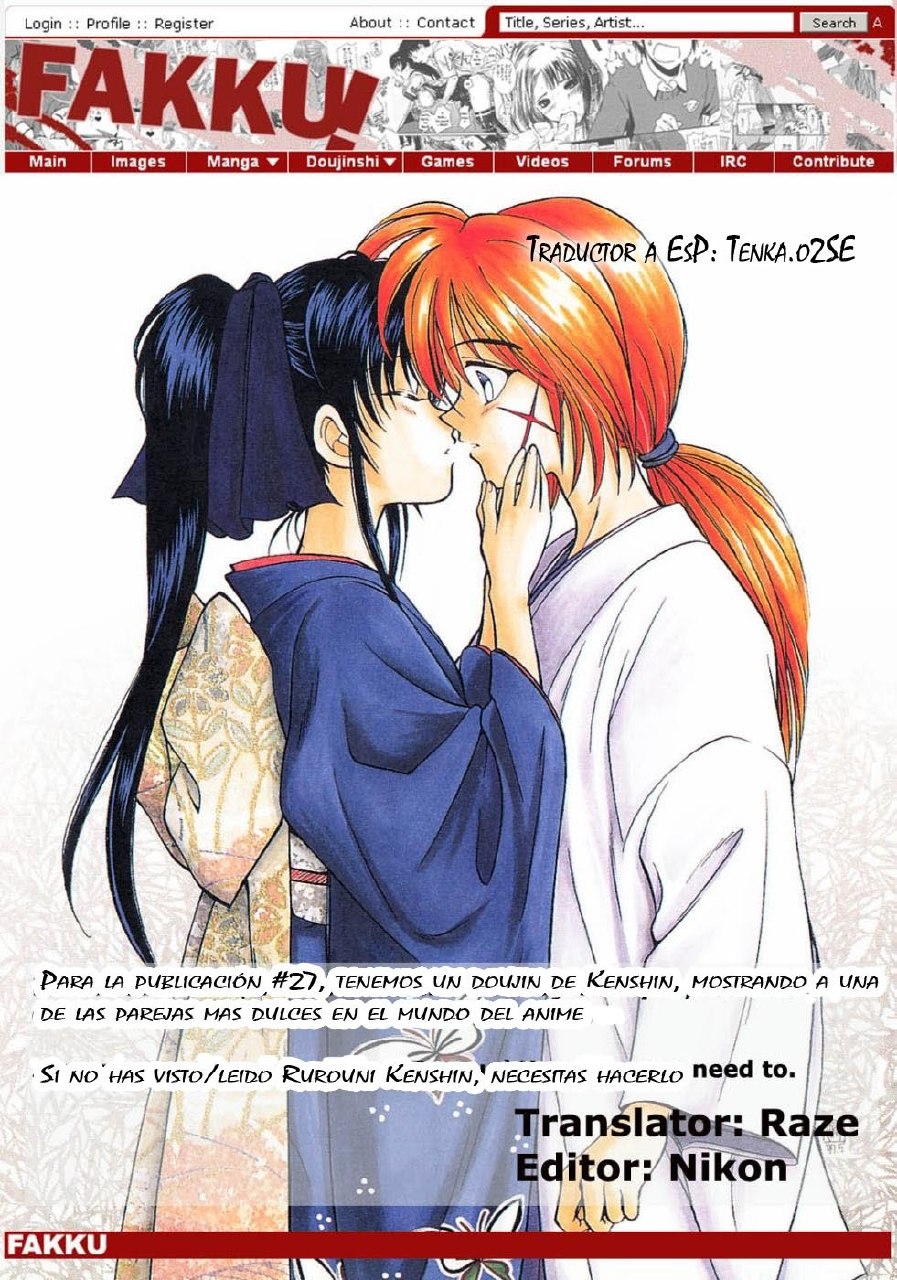 (C57) [Yamaguchirou (Yamaguchi Shinji)] Aitou XX (Rurouni Kenshin) [Spanish] page 3 preview