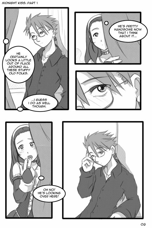 Midnight Kiss page 2 preview