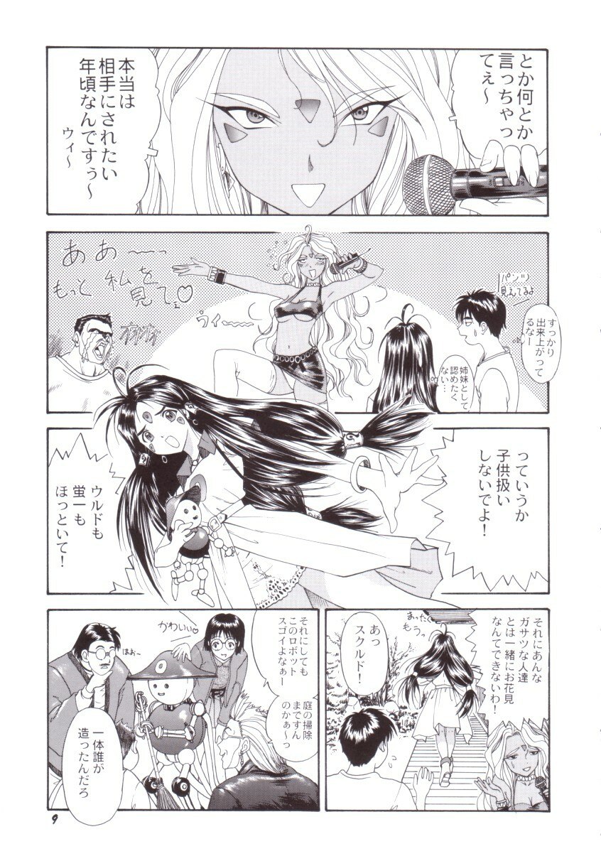 (C58) [Chimatsuriya Honpo (Asanagi Aoi)] Red Hot Goddess (Ah! My Goddess) page 8 preview