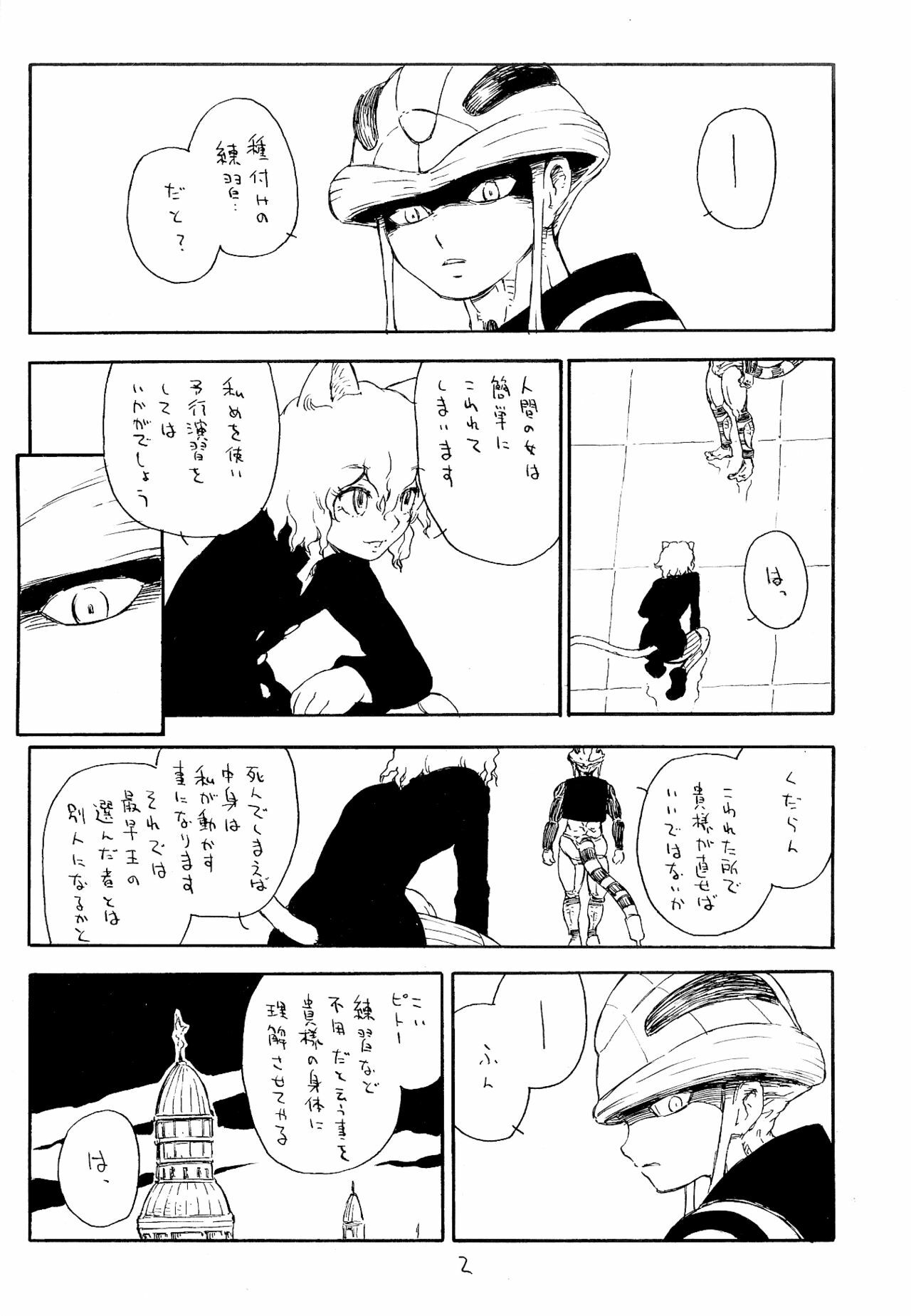 (C73) [kuro inu sha (Inumaru)] Shounen ero koneko (Hunter x Hunter) page 3 preview