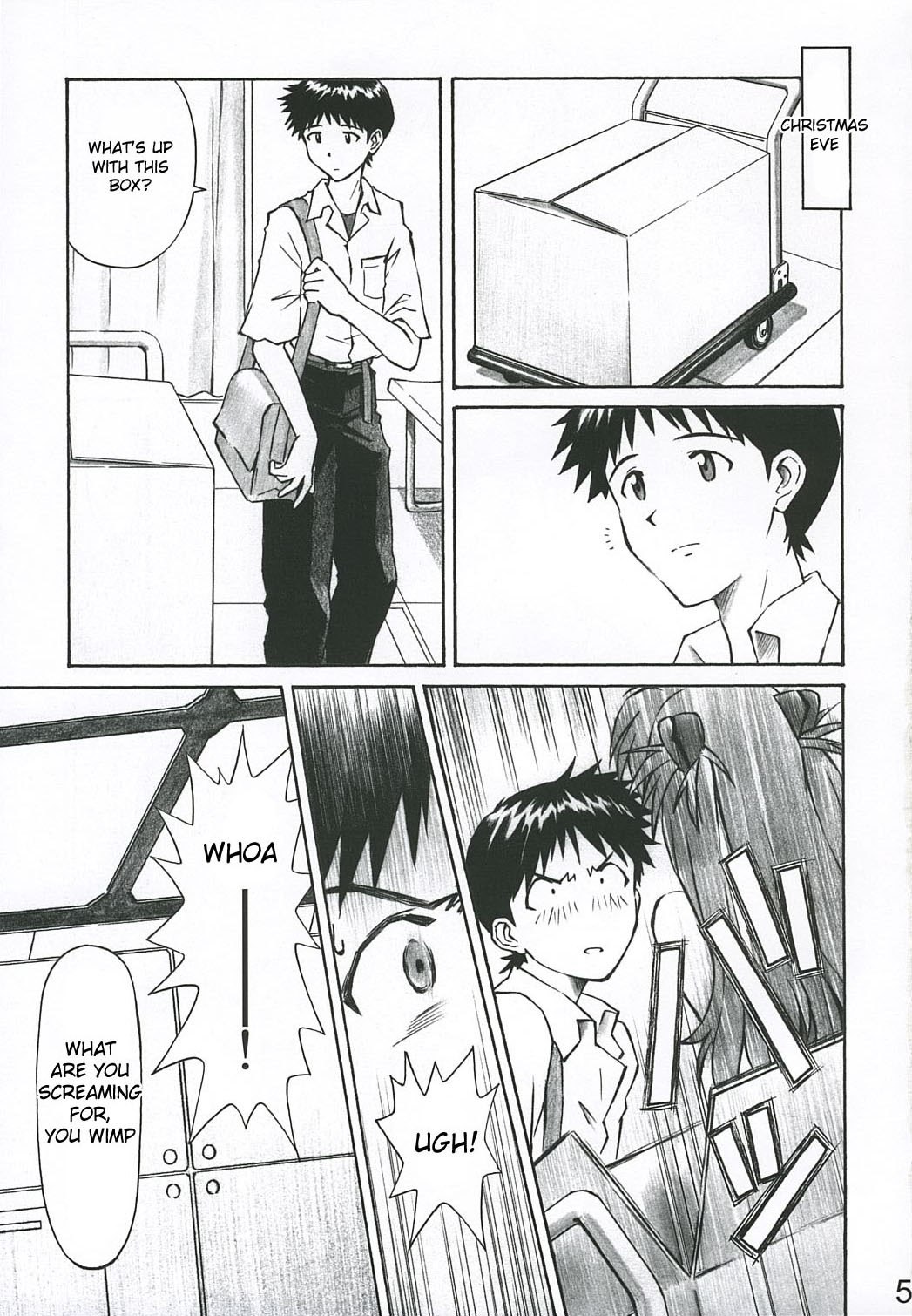 (C69) [TENGU NO TSUZURA (Kuro Tengu)] MERRY BOX (Neon Genesis Evangelion) [English] [desudesu] page 4 preview