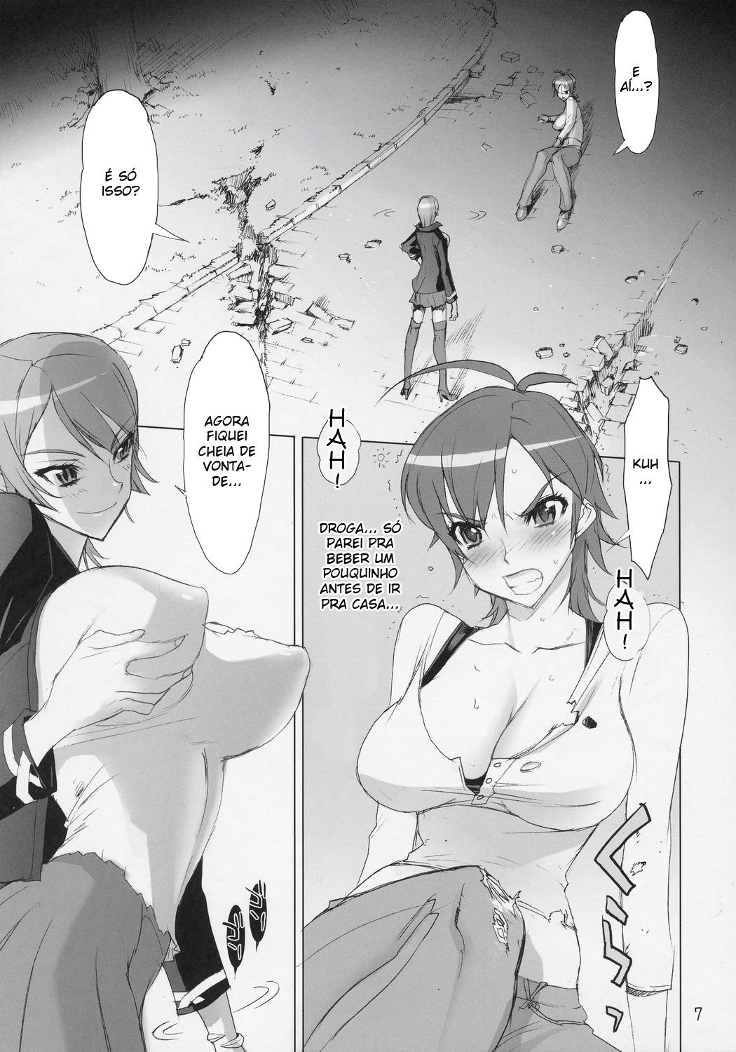(C70) [DIGITAL ACCEL WORKS (INAZUMA.)] INAZUMA BLADE (WITCHBLADE) [Portuguese-BR] page 6 preview