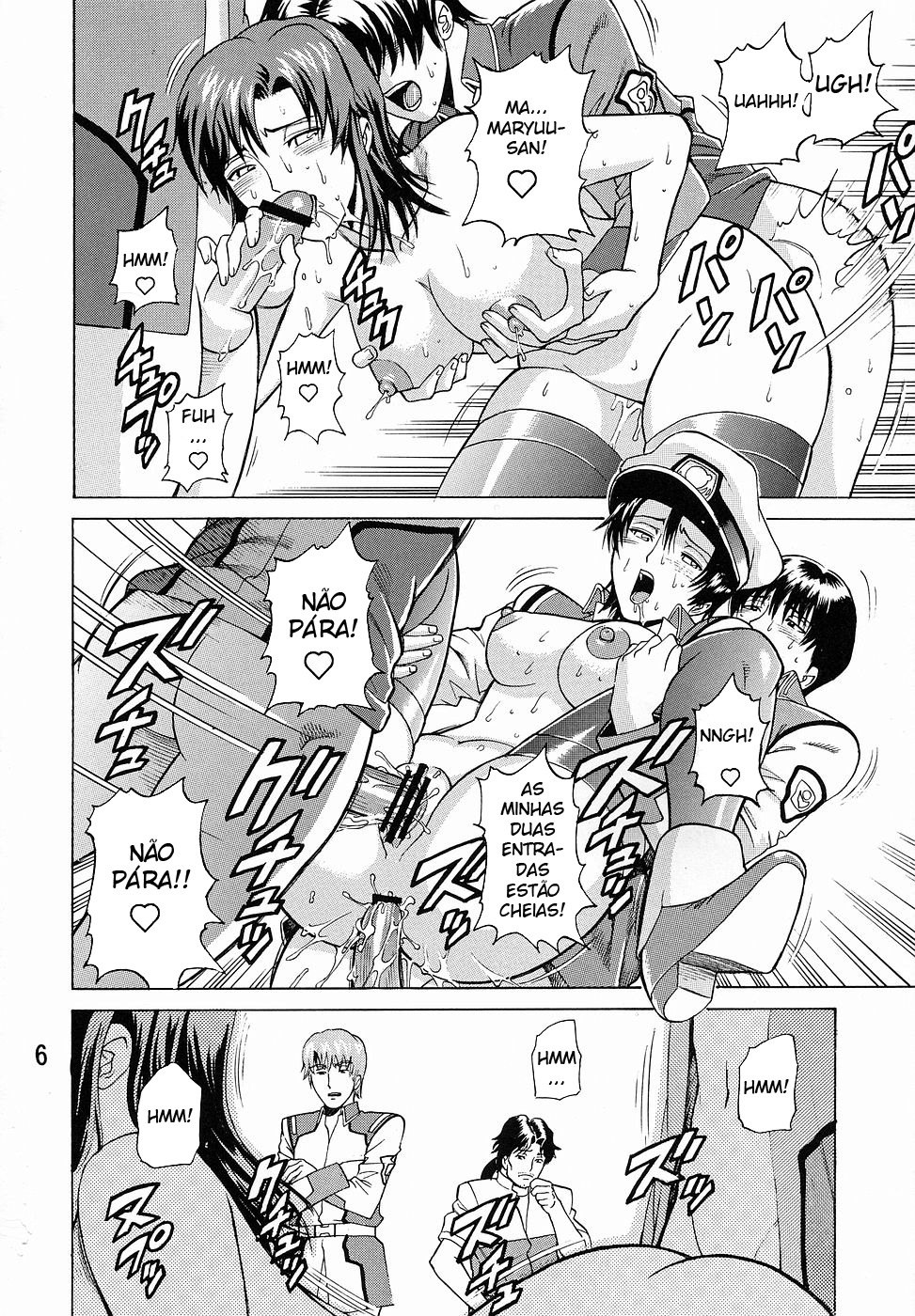 (CR35) [Bakuretsu Fusen (Denkichi)] Burst!! Vol. 2 (Mobile Suit Gundam SEED) [Portuguese-BR] [BartSSJ] page 5 preview