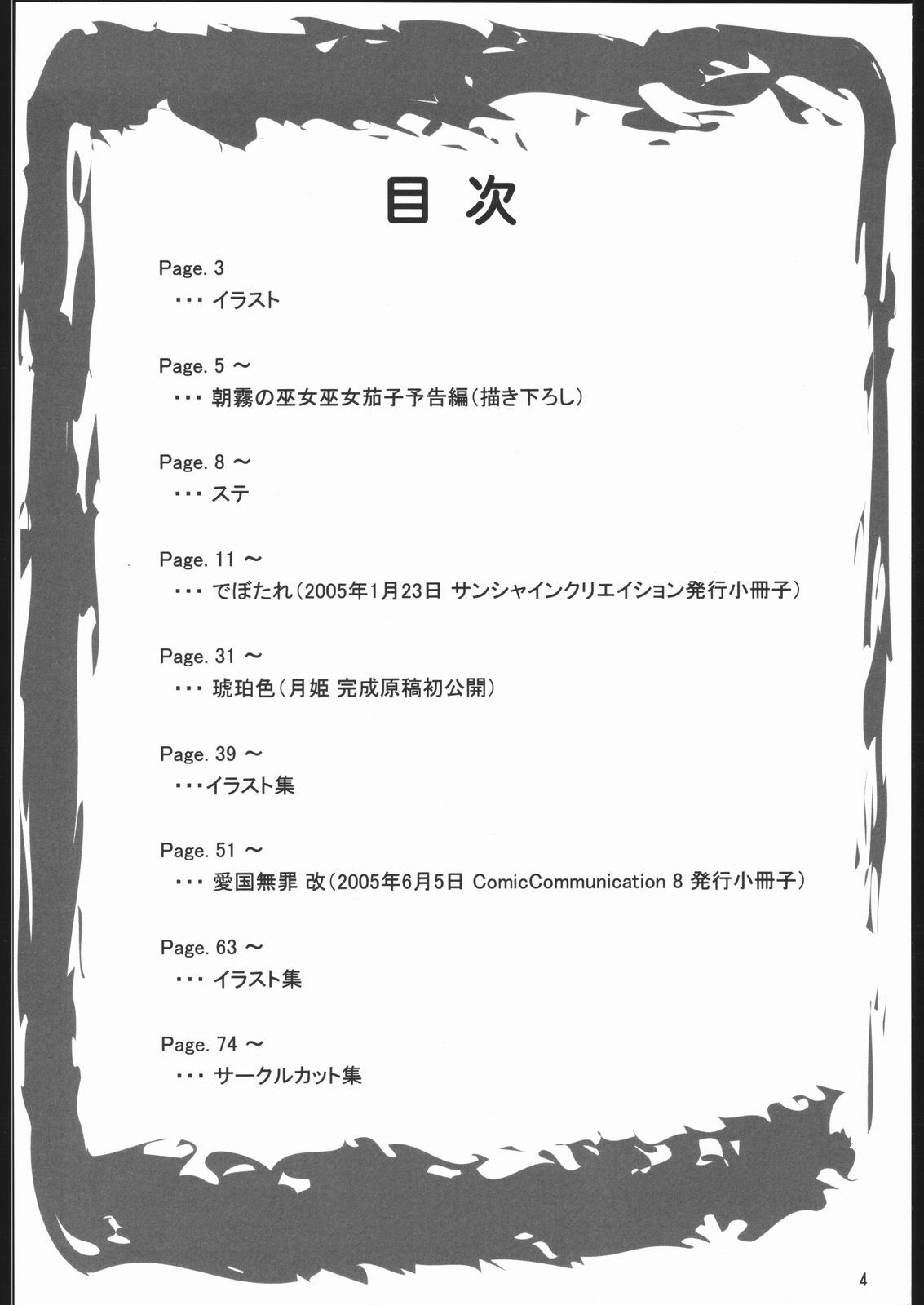 (C68) [Dennou Denpa Hatsureisho (Harukaze Koucha)] Yappari Dame Ningen no Shoumei (Various) page 4 preview