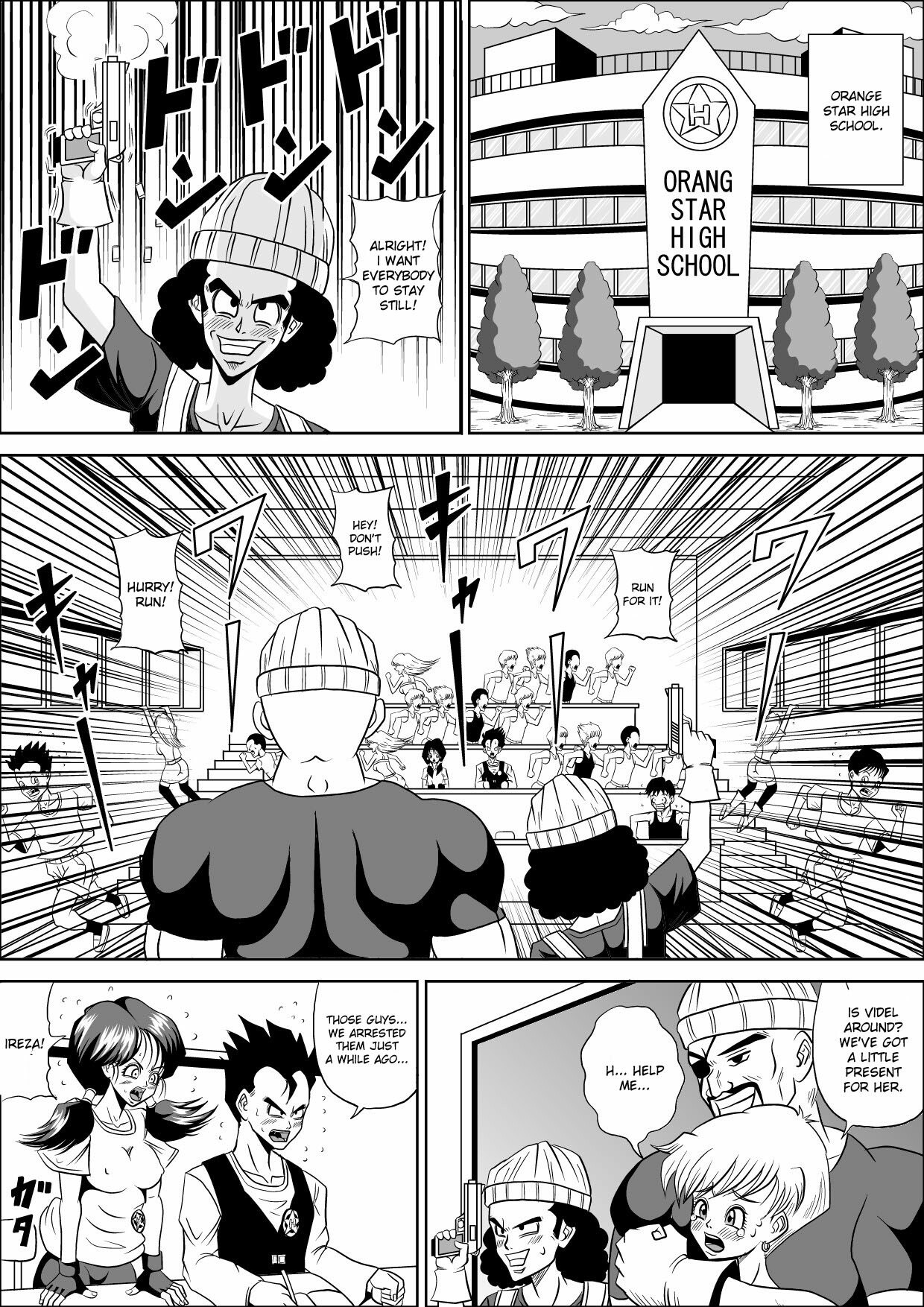 [Pyramid House (Muscleman)] HIGH SCHOOL RAPE (Dragon Ball Z) [English] page 3 preview