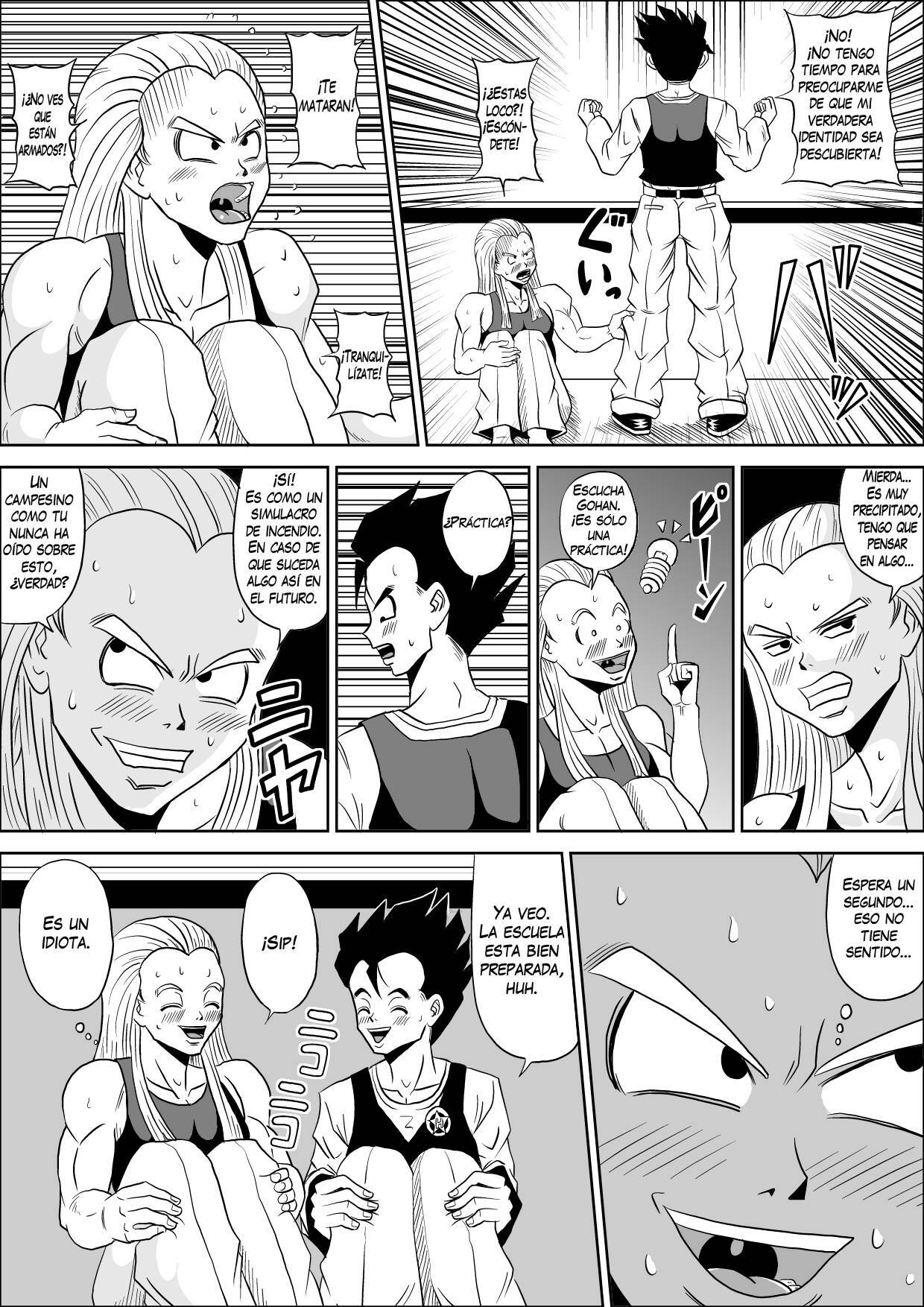 [Pyramid House (Muscleman)] HIGH SCHOOL RAPE (Dragon Ball Z) [Spanish] [BloodHunter] page 5 preview
