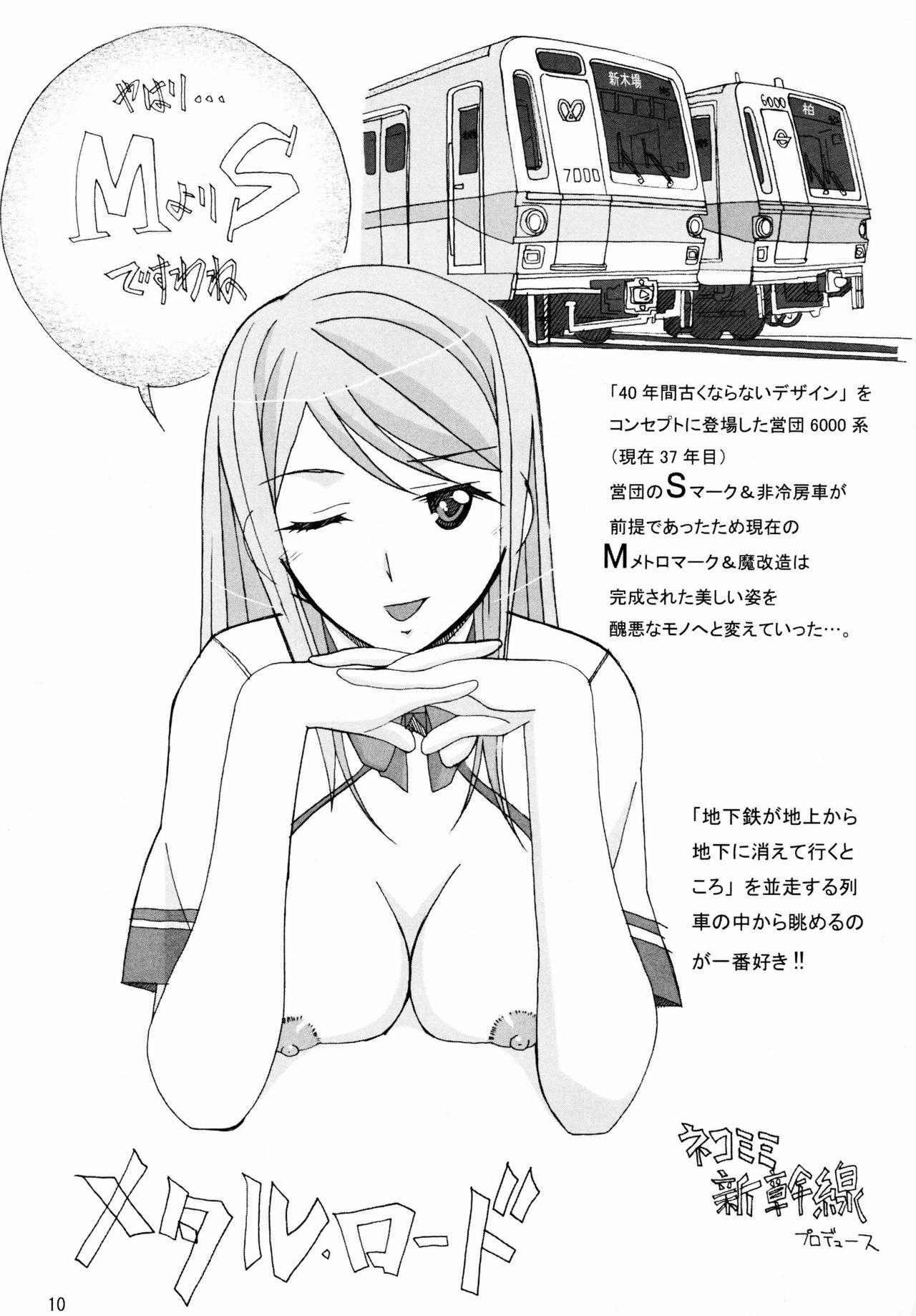 [Happy Material (Nekomimi Shinkansen)] Metal Road Shinzousha [Hi-Res] page 9 preview