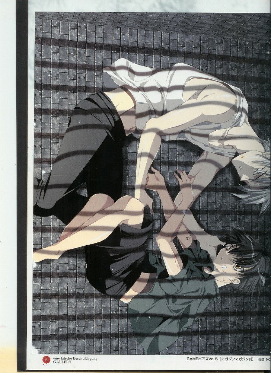 Official Enzai Art Fanbook page 7 preview