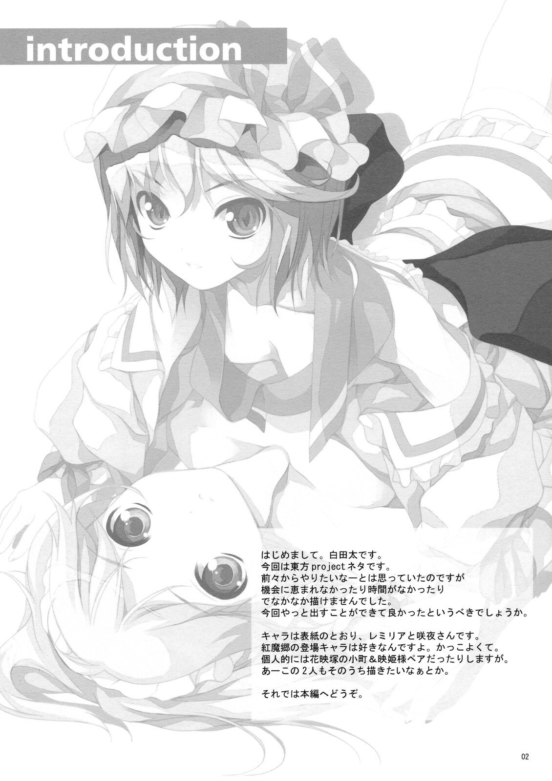 (C73) [waterwheel (Shirota Dai)] Delusional Logic (Touhou Project) page 4 preview