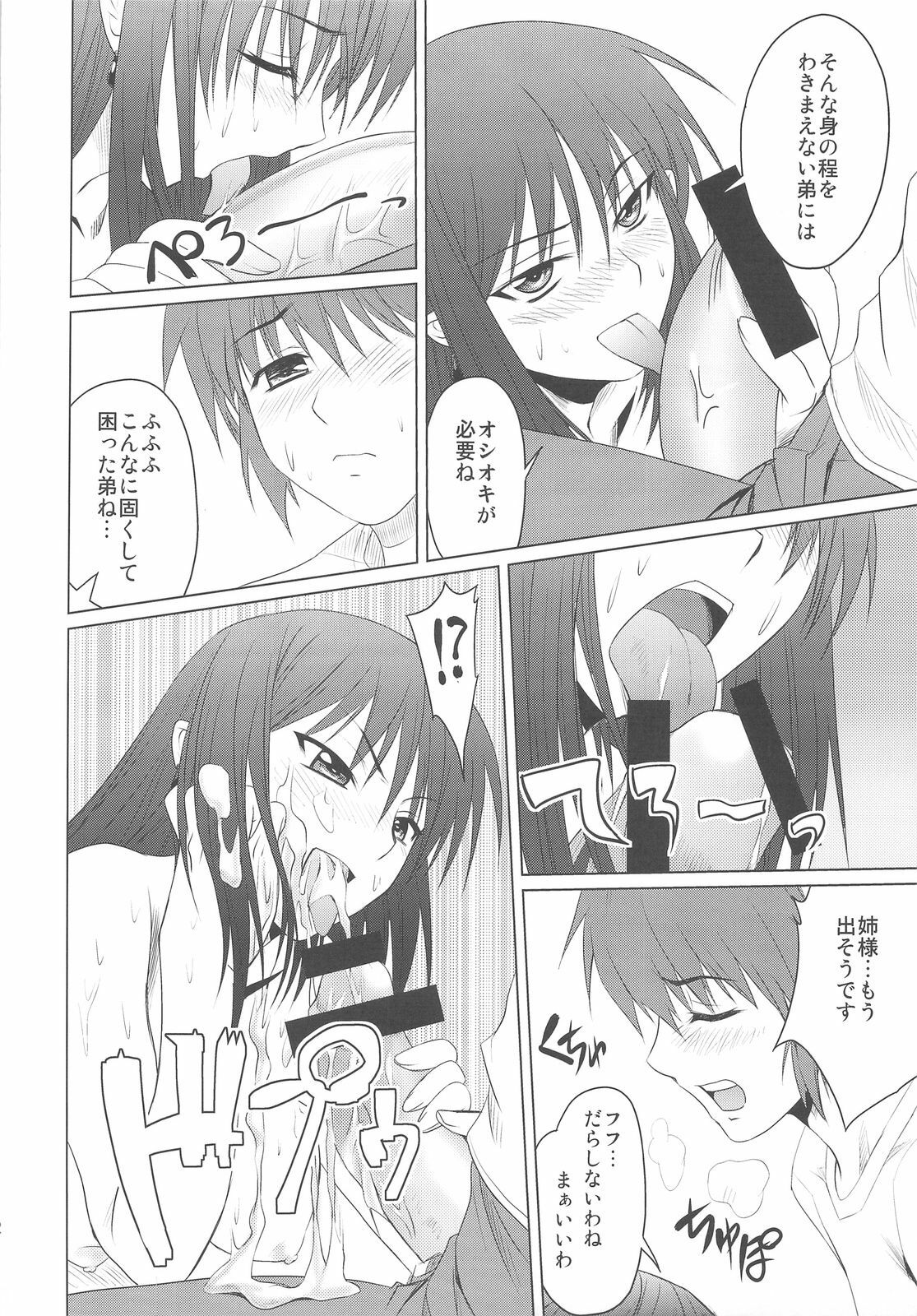 (C76) [Shikitenshi (Takahiro, Shironeko Sanbou)] Aneshita! Kaname (Nee, Chanto Shiyou yo!) page 11 preview