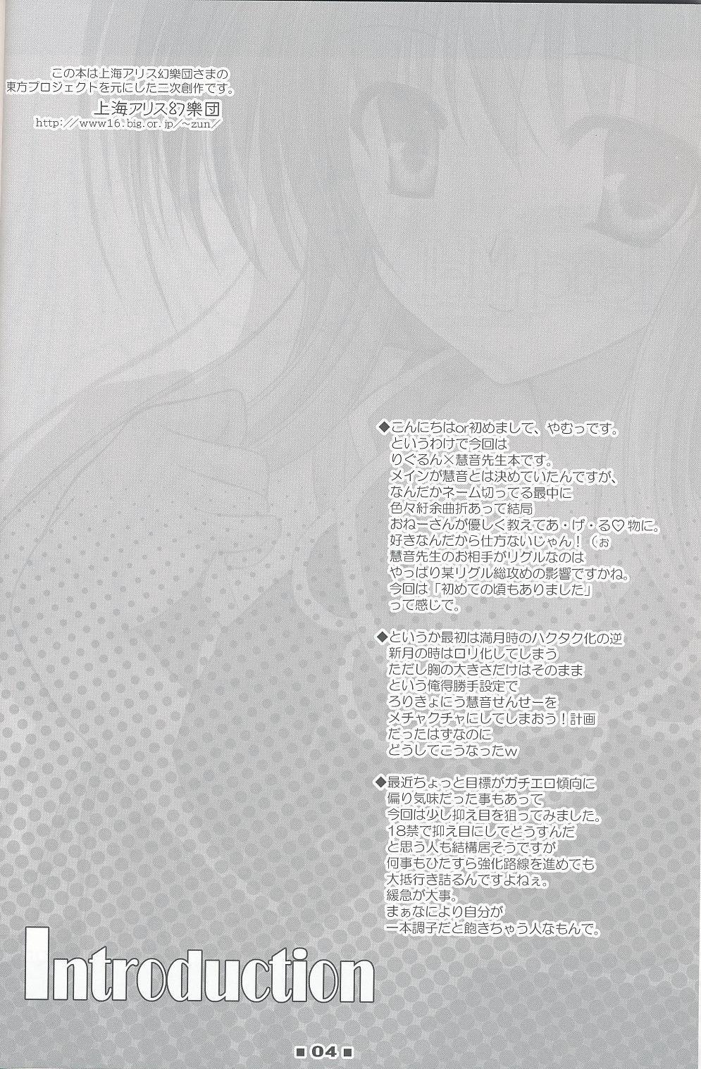 (C76) [Reverse Noise (Yamu)] Please Teach Me!! (Touhou Project) page 3 preview