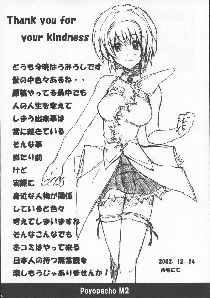 (C63)  Poyopacho M2 (Final Fantasy X, Kiddy Grade) page 3 preview