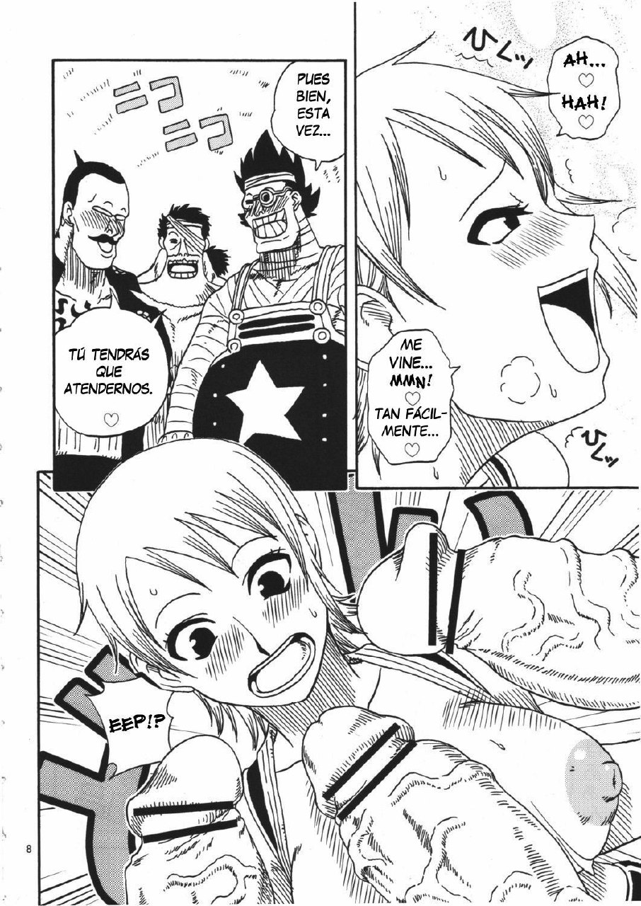 (C69) [ACID-HEAD (Murata.)] Nami no Koukai Nisshi Special 4 (One Piece) [Spanish] [Bloodhunter] page 9 preview