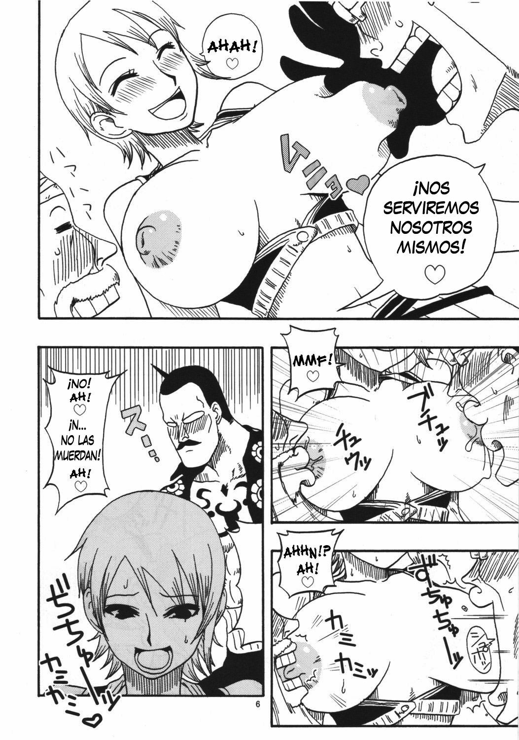 (C69) [ACID-HEAD (Murata.)] Nami no Koukai Nisshi Special 4 (One Piece) [Spanish] [Bloodhunter] page 7 preview