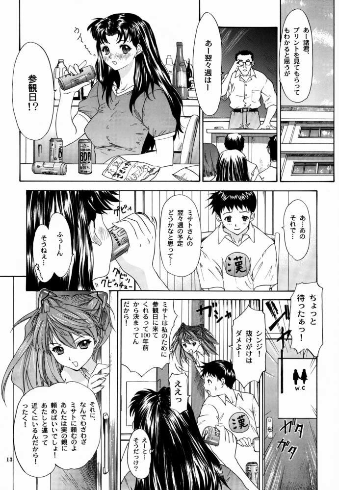 (C63) [Chimatsuriya Honpo (Asanagi Aoi)] Monochrom (Neon Genesis Evangelion) page 12 preview