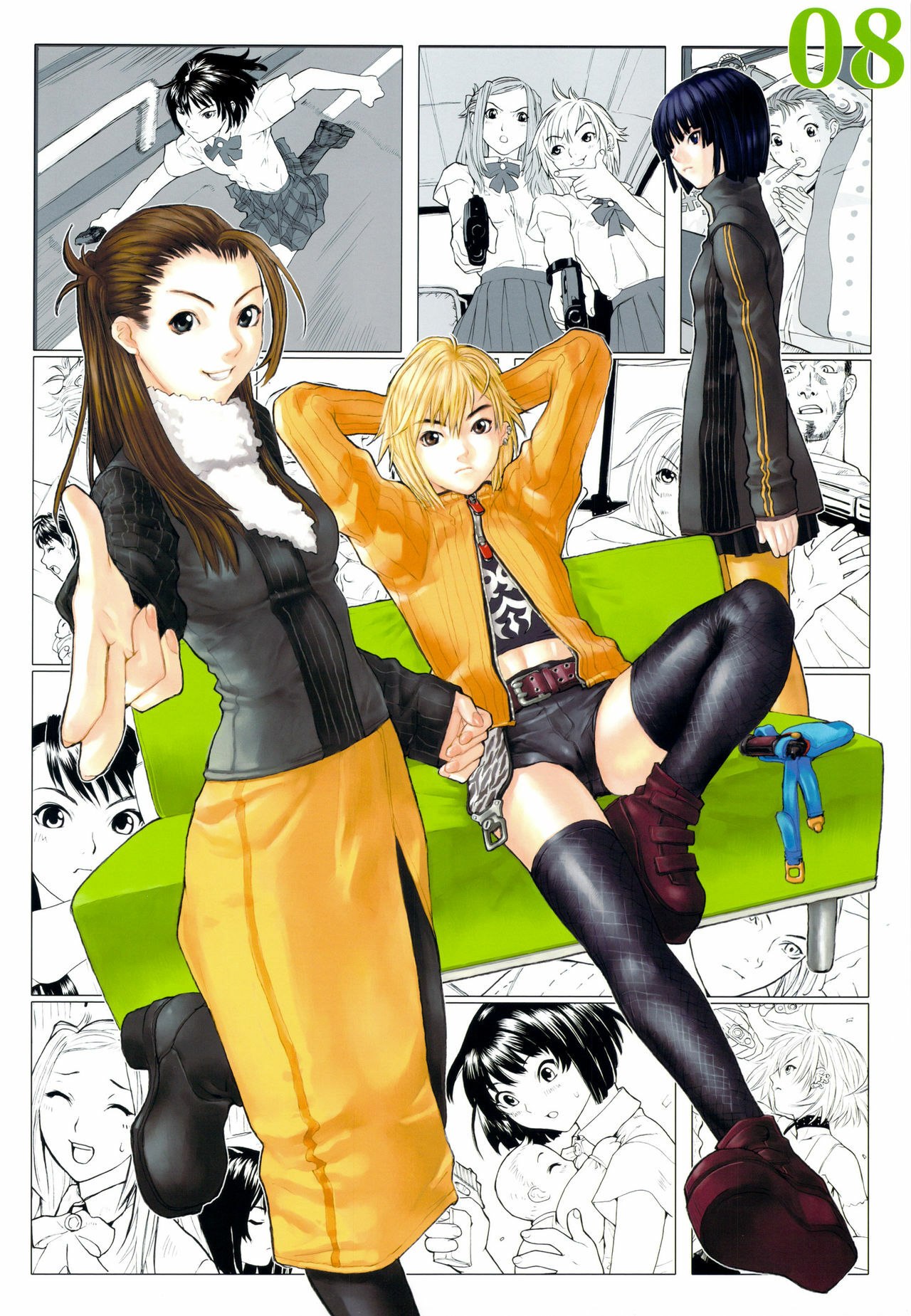 (C75) [YELLOW TAG (Hakua Ugetsu)] EIDOS (Burst Angel) page 7 preview