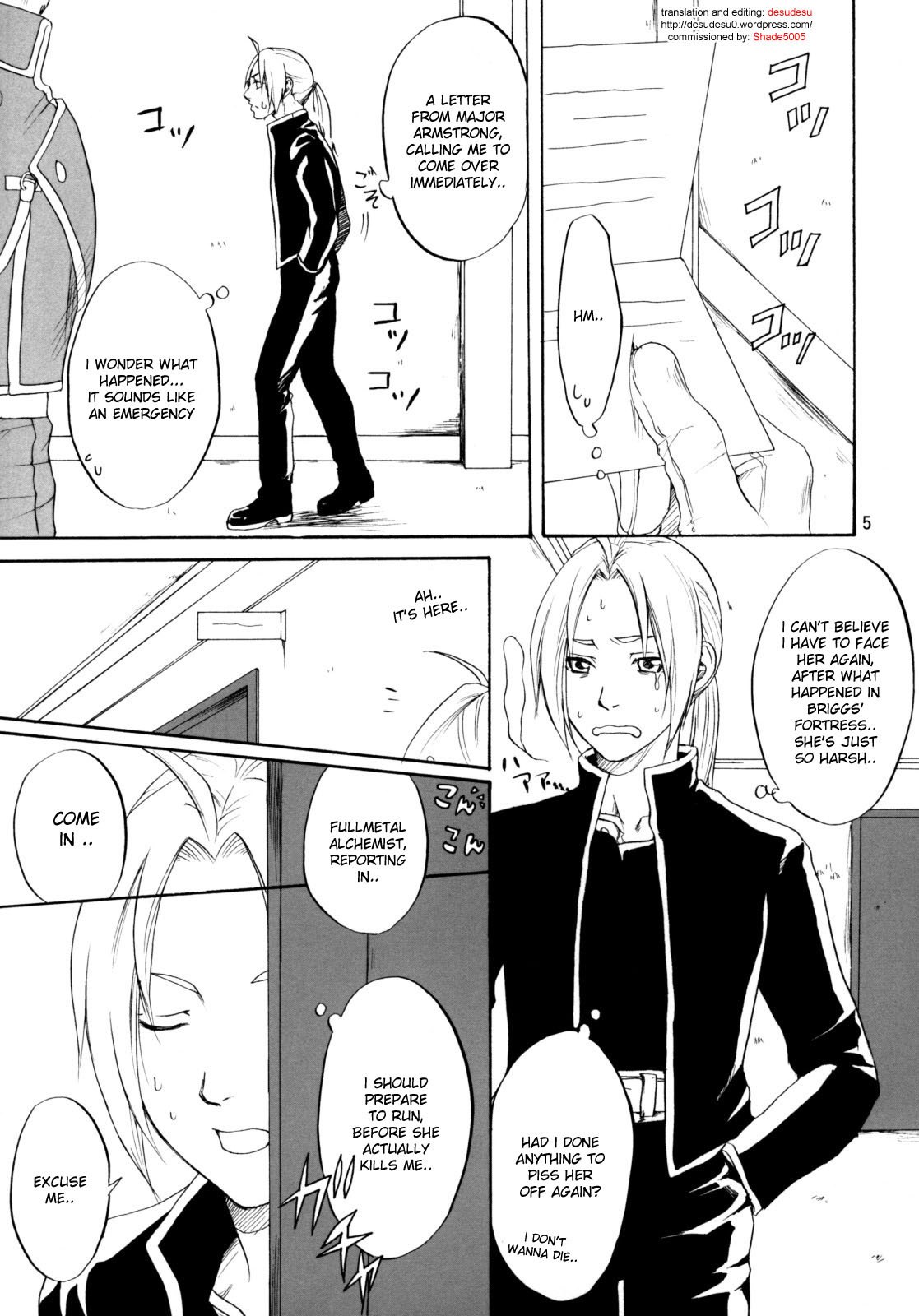 [R55 Kyouwakoku (Kuroya Kenji)] SOIX 3 (Fullmetal Alchemist) [English] [desudesu] [2008-09] page 5 preview