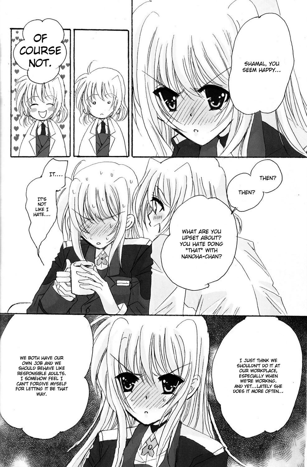 (C73) [SEA STAR (Hina Sasaki)] Spoonful 2 (Mahou Shoujo Lyrical Nanoha) [English] {NanoFate} page 6 preview