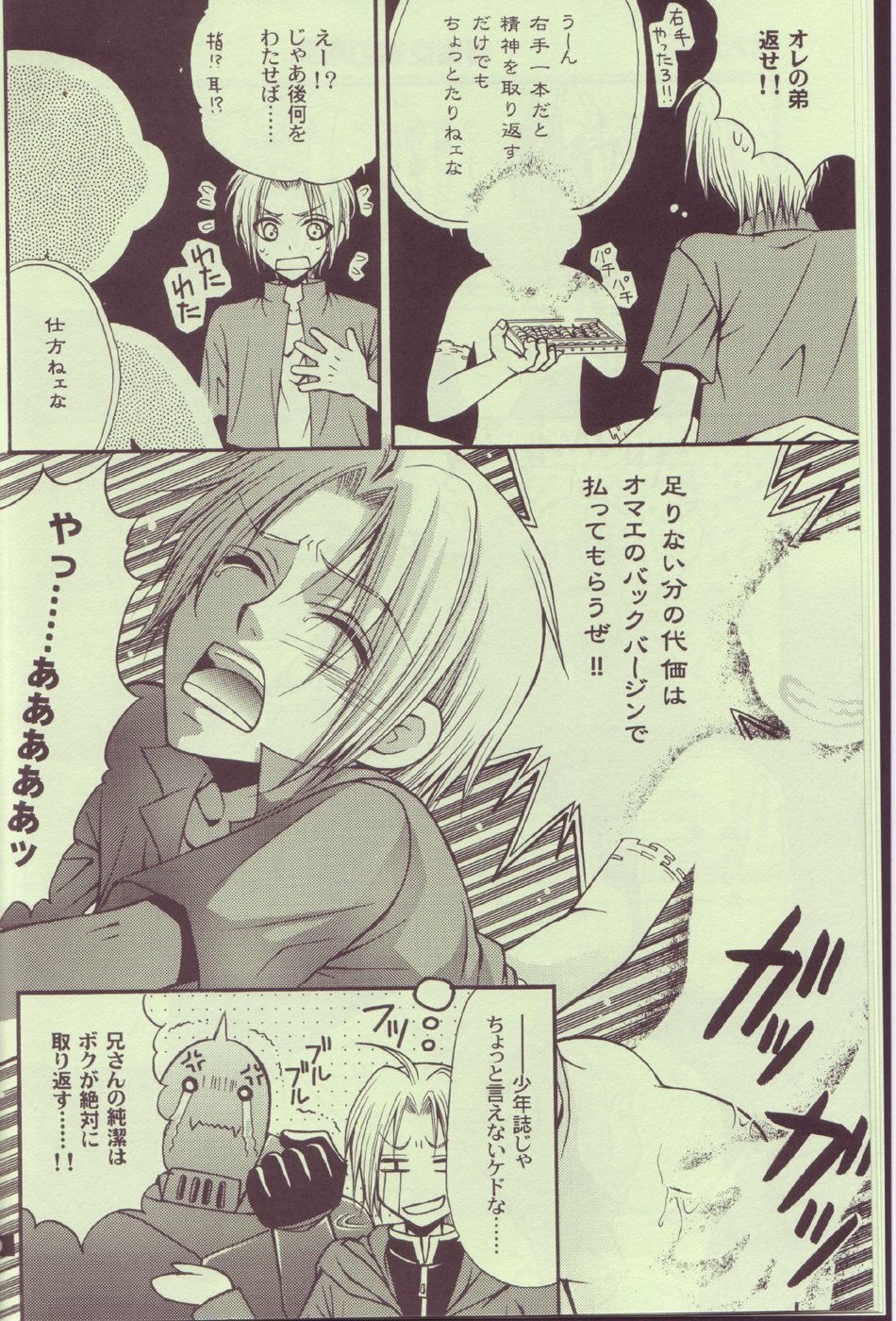 (C65) [Kozouya (Eiki Eiki, Zaou Taishi)] Kokka Renkinjutsushi no Tebiki | State Alchemist's Handbook (Fullmetal Alchemist) page 9 preview