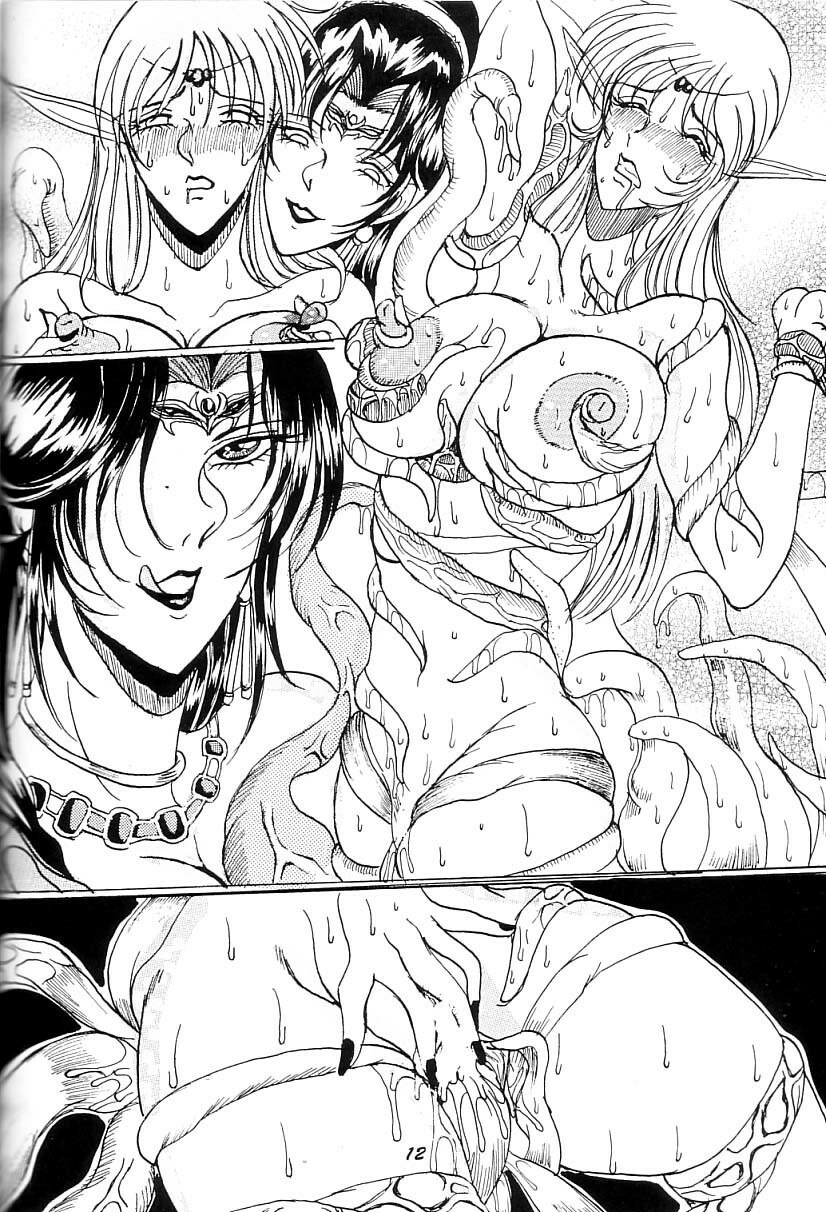 (C66) [White Elephant] Kyouen no Elf ~Shokushu Mashima Lodoss~ (Record of Lodoss War) page 11 preview