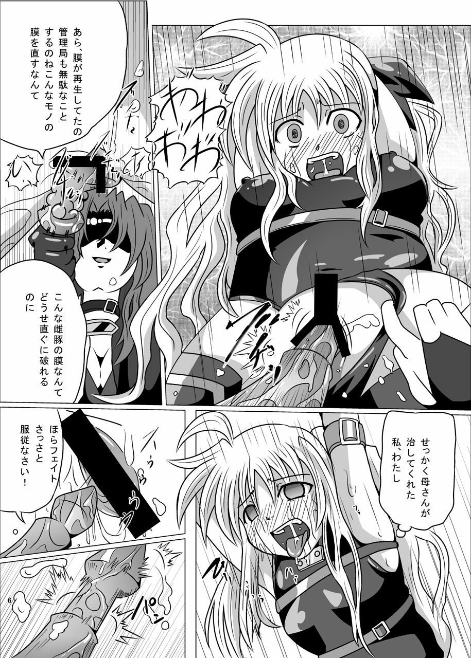 [Kurodamaya (Akadama)] Kurenai no Sho ~Fate Hen~ (Mahou Shoujo Lyrical Nanoha) page 7 preview