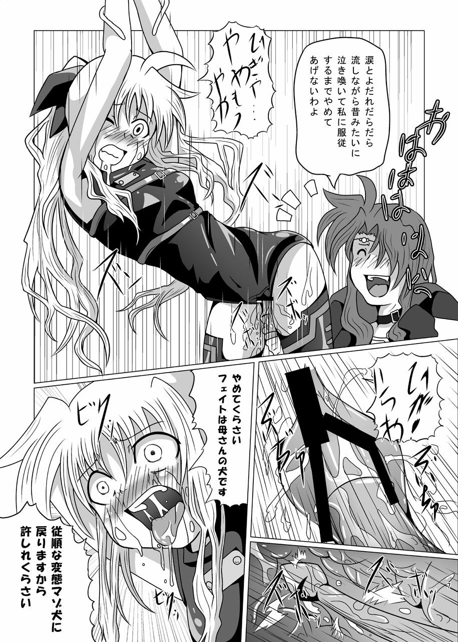 [Kurodamaya (Akadama)] Kurenai no Sho ~Fate Hen~ (Mahou Shoujo Lyrical Nanoha) page 8 preview