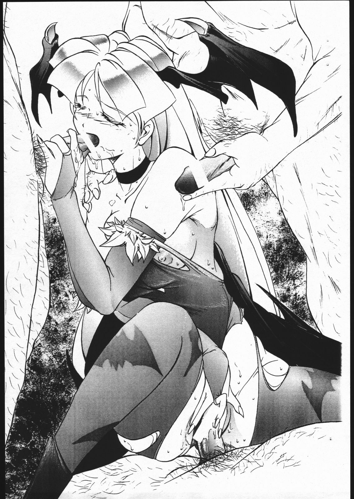 (C49) [Karajishi (Yajishi Kou)] H Vamp (Darkstalkers) page 3 preview