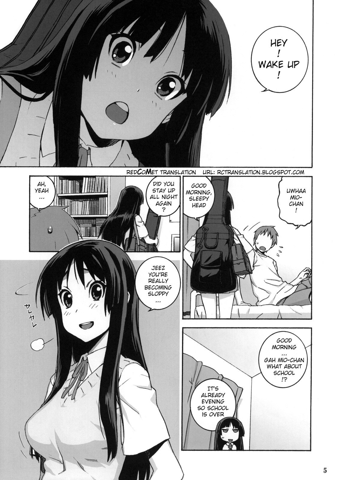 (C76) [DECOPPACHI (Hidiri Rei)] Suki Suki Mio-chan (K-ON!) [English] [RedComet] page 4 preview