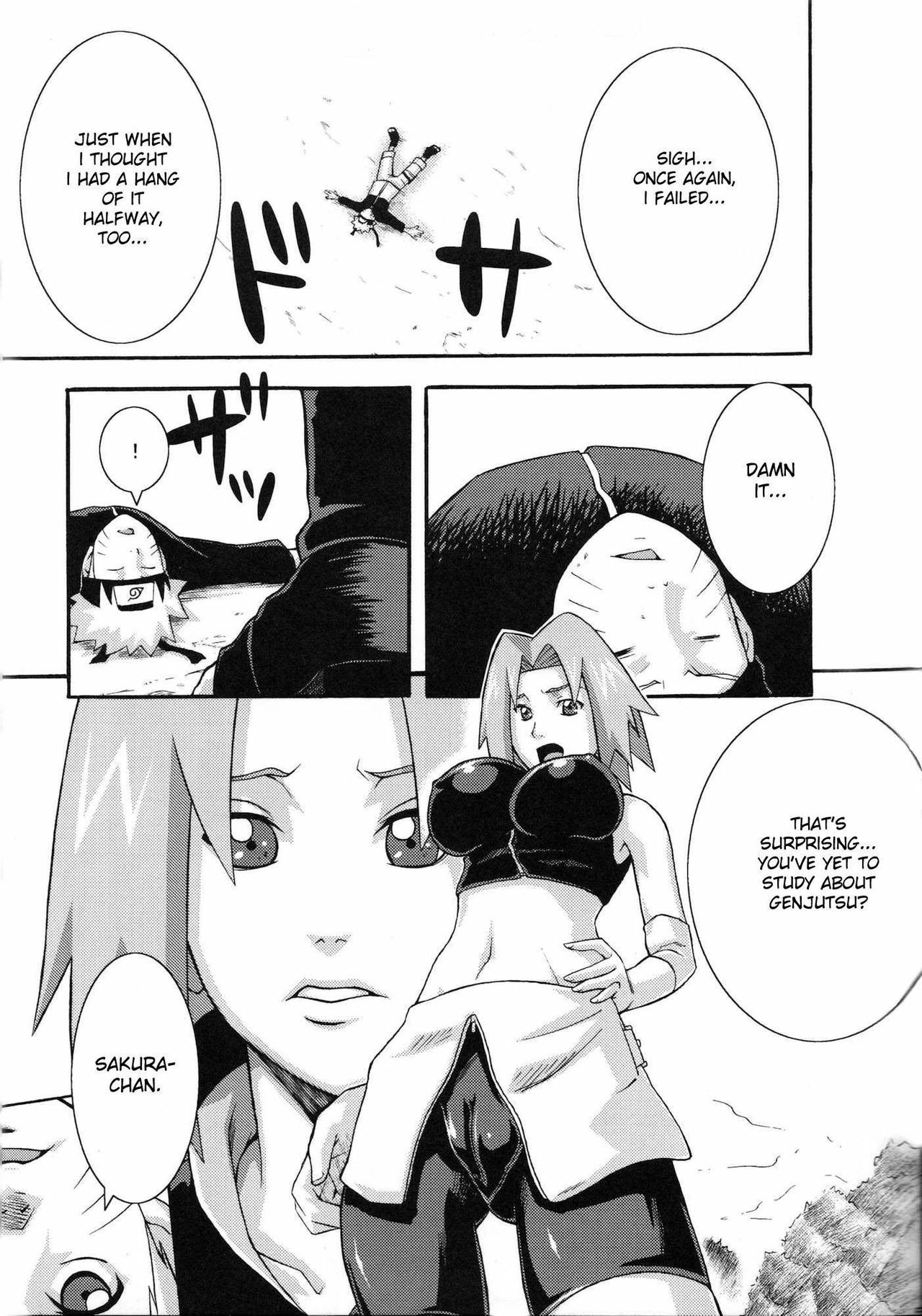 (C75) [Karakishi Youhei-dan Shinga (Sahara Wataru)] Saboten (Naruto) [English] {doujin-moe.us} page 4 preview