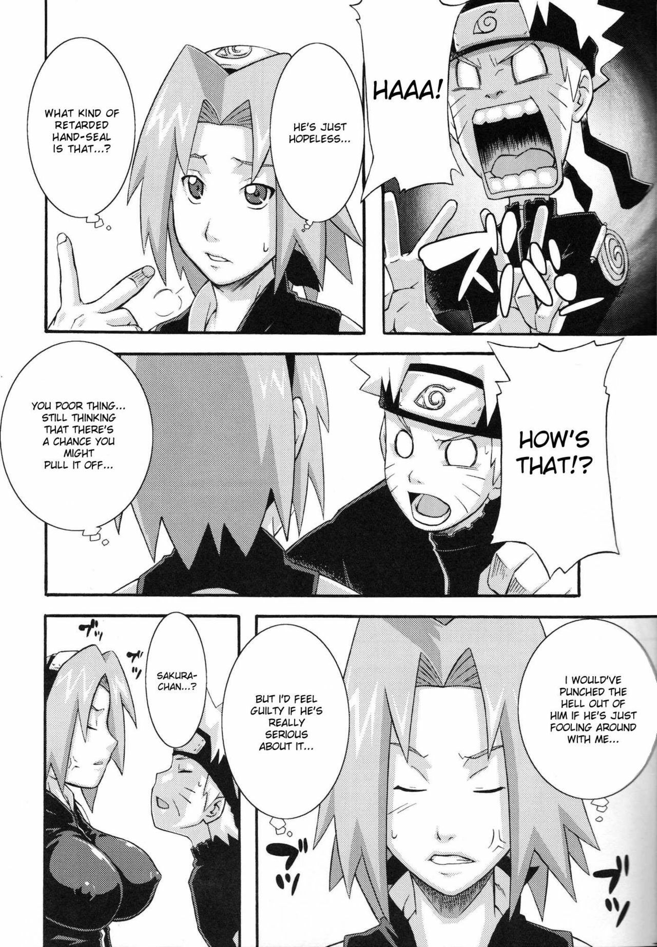 (C75) [Karakishi Youhei-dan Shinga (Sahara Wataru)] Saboten (Naruto) [English] {doujin-moe.us} page 6 preview
