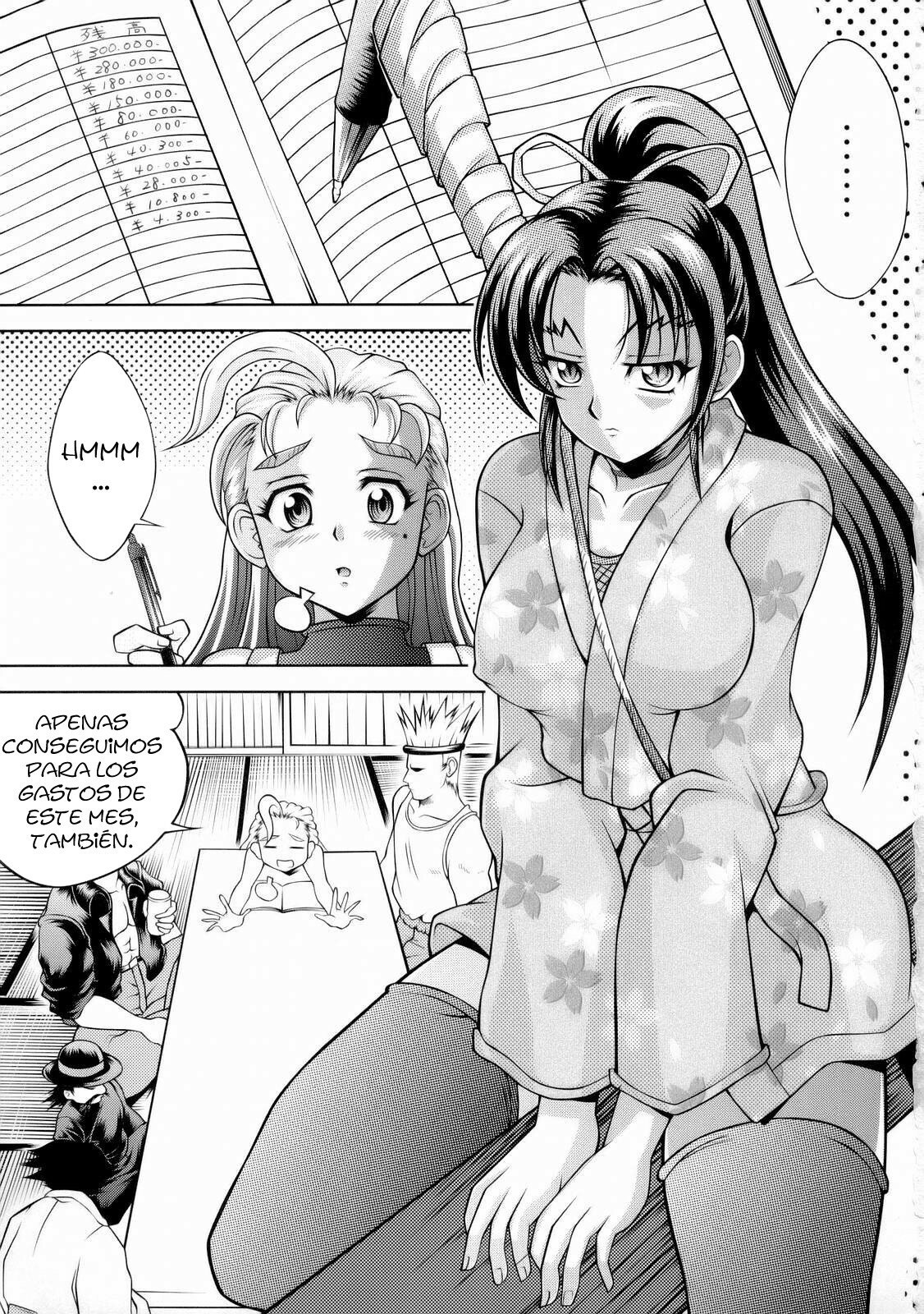 (SC33) [Light Pink (Kayama Harumizu)] Shigure no Arbeit (History's Strongest Disciple Kenichi) [Spanish] [Bloodhunter] page 2 preview