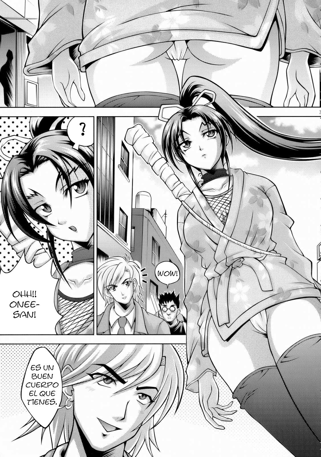 (SC33) [Light Pink (Kayama Harumizu)] Shigure no Arbeit (History's Strongest Disciple Kenichi) [Spanish] [Bloodhunter] page 4 preview