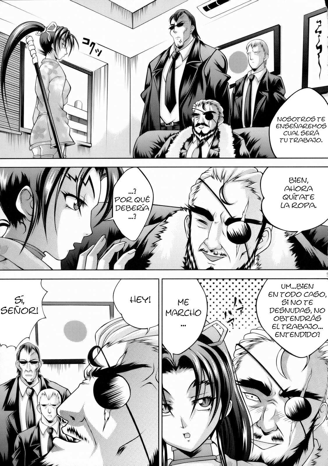 (SC33) [Light Pink (Kayama Harumizu)] Shigure no Arbeit (History's Strongest Disciple Kenichi) [Spanish] [Bloodhunter] page 6 preview