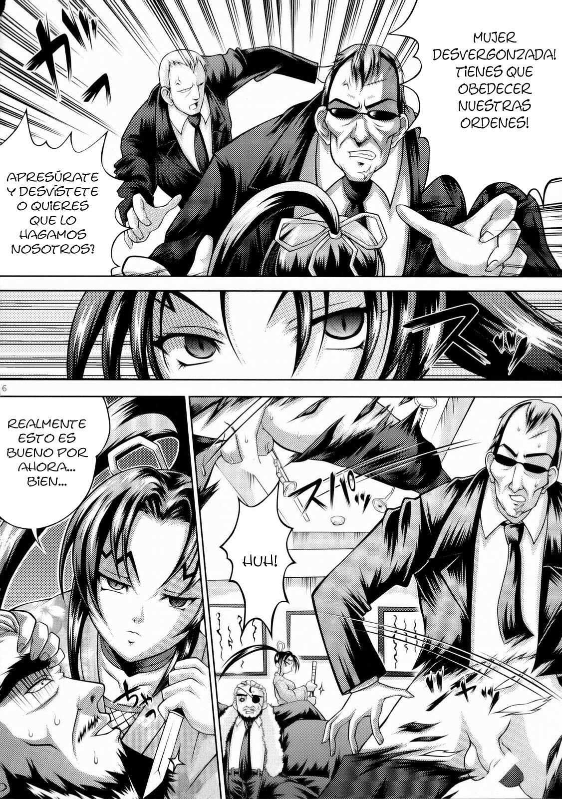(SC33) [Light Pink (Kayama Harumizu)] Shigure no Arbeit (History's Strongest Disciple Kenichi) [Spanish] [Bloodhunter] page 7 preview