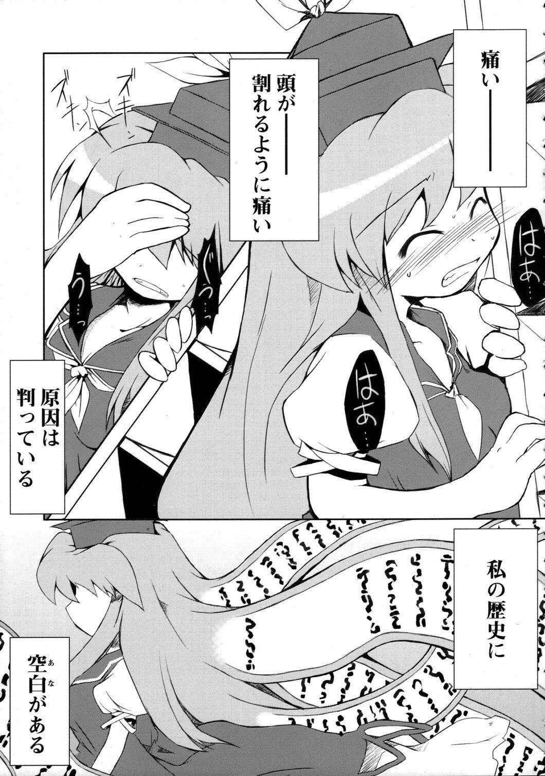 (Reitaisai 4) [IncluDe (Foolest)] Kuuhakuchuumu -Null History Exception- (Touhou Project) page 4 preview