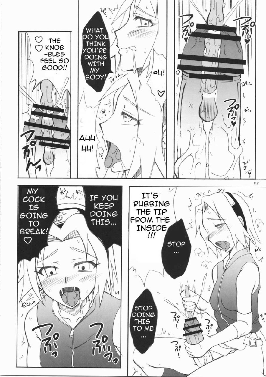 (Futaket 5) [Hijouguchi (TEI-OH-K-TAKAMURO)] Futanari Kokoro Tenshin (Naruto) [English] {doujin-moe.us} page 8 preview