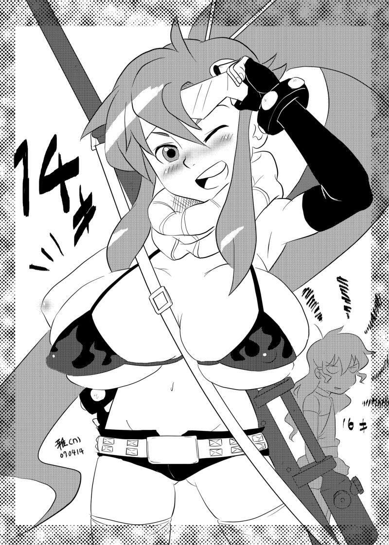 (SC35) [Bronco Hitoritabi (Uchi-Uchi Keyaki)] Haru wa Chou Ninki Bangumi!! Tengen Idol Cattleya Lagann Wakimanko Master de Hippare!! (Tenga Toppa Gurren Lagann) page 8 preview