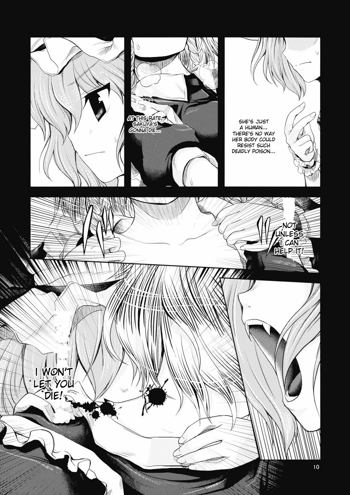 (ComiComi13) [Memoria (Tilm)] Bloody Blood (Touhou Project) [English] [desudesu] page 10 preview