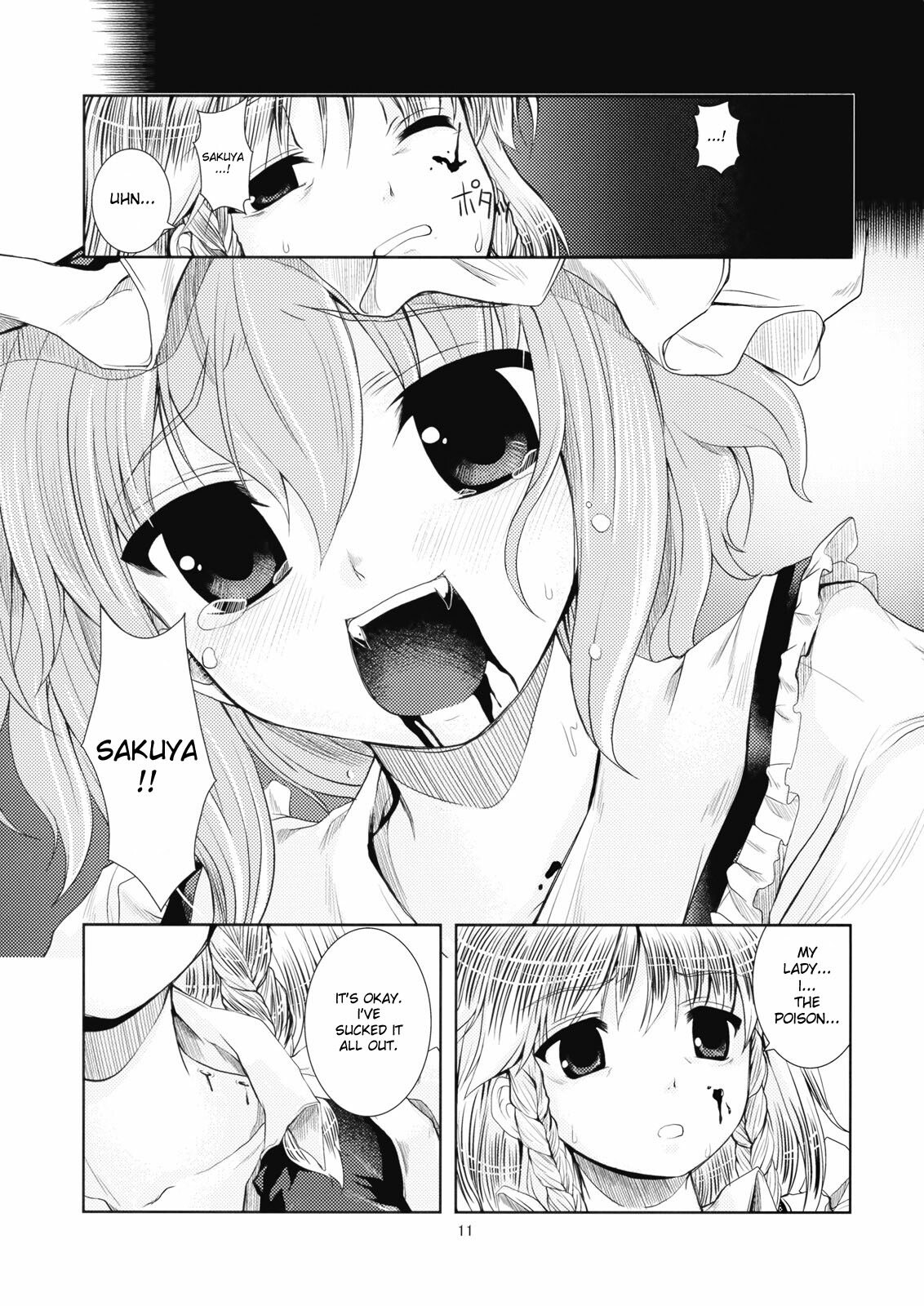(ComiComi13) [Memoria (Tilm)] Bloody Blood (Touhou Project) [English] [desudesu] page 11 preview