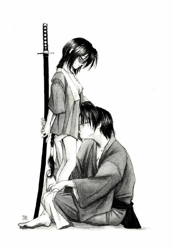 (C52) [Yamaguchirou (Yamaguchi Shinji)] Meiji Chanbara Roman Porno (Rurouni Kenshin) page 5 preview