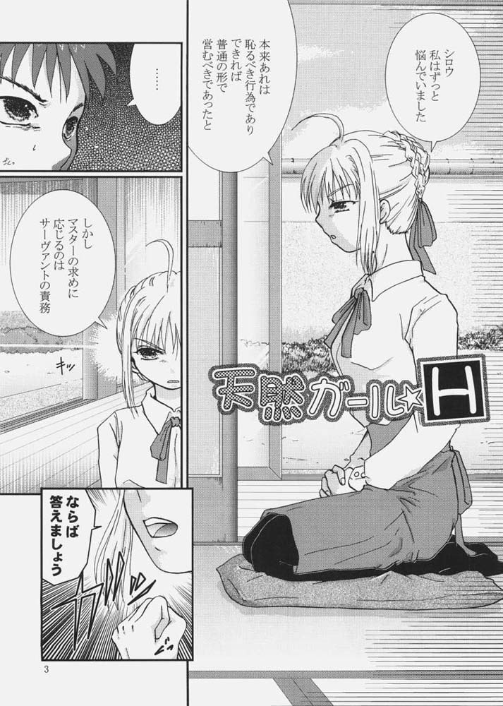(SC36) [Takeda Syouten (Takeda Sora)] Tennen Girl H (Fate/hollow ataraxia) page 2 preview