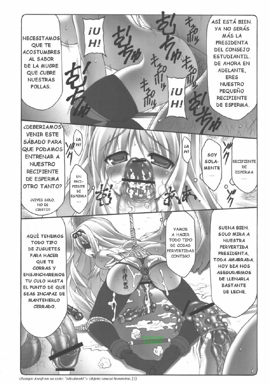 (C70) [Abarenbow Tengu (Daitengu Iori, Izumi Yuujiro)] Sasara Mai (ToHeart 2) [Spanish] page 9 preview