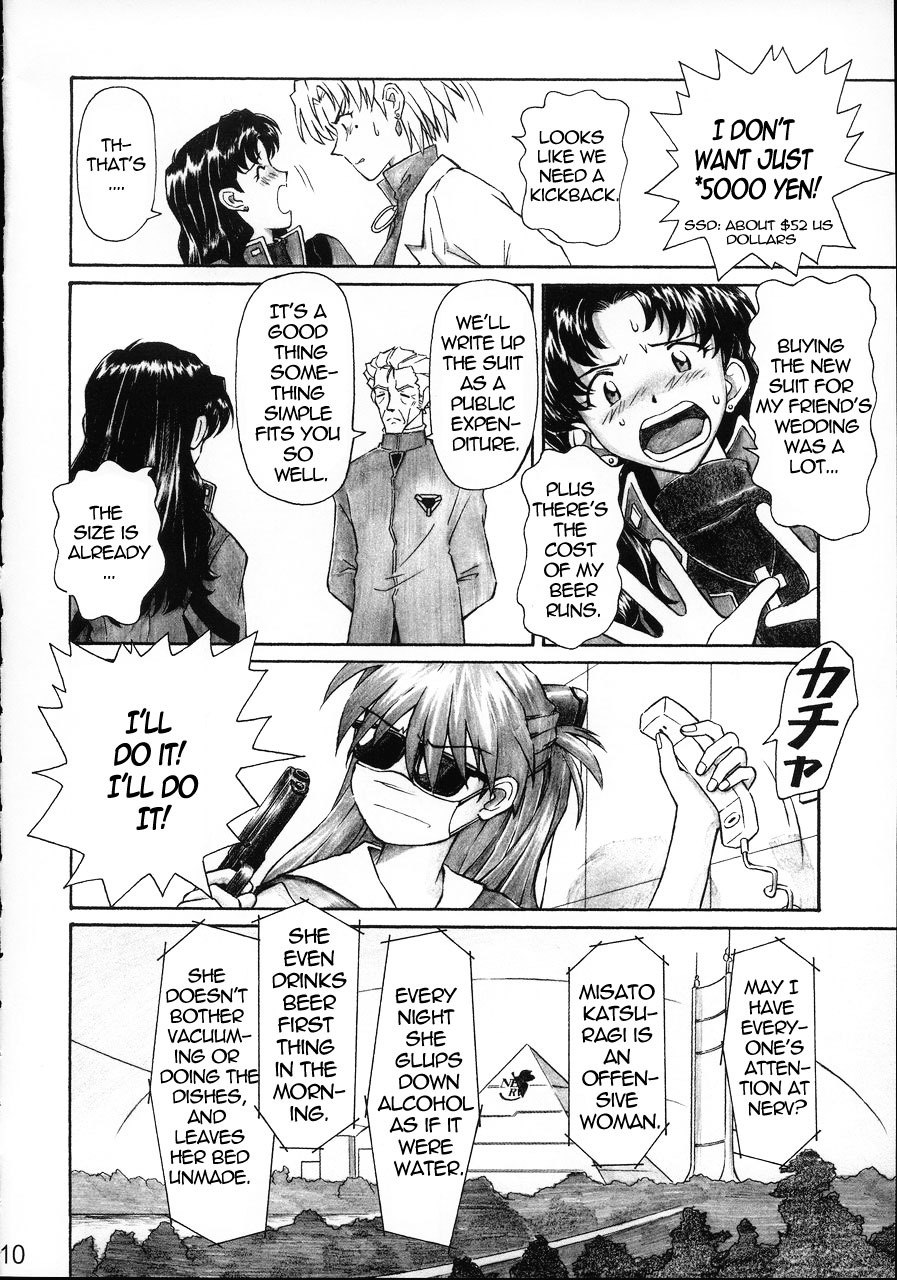 (C68) [TENGU NO TSUZURA (Kuro Tengu)] NERV no Ichiban Nagai Hi | NERV's Longest Day (Neon Genesis Evangelion) [English] =SSD= page 9 preview