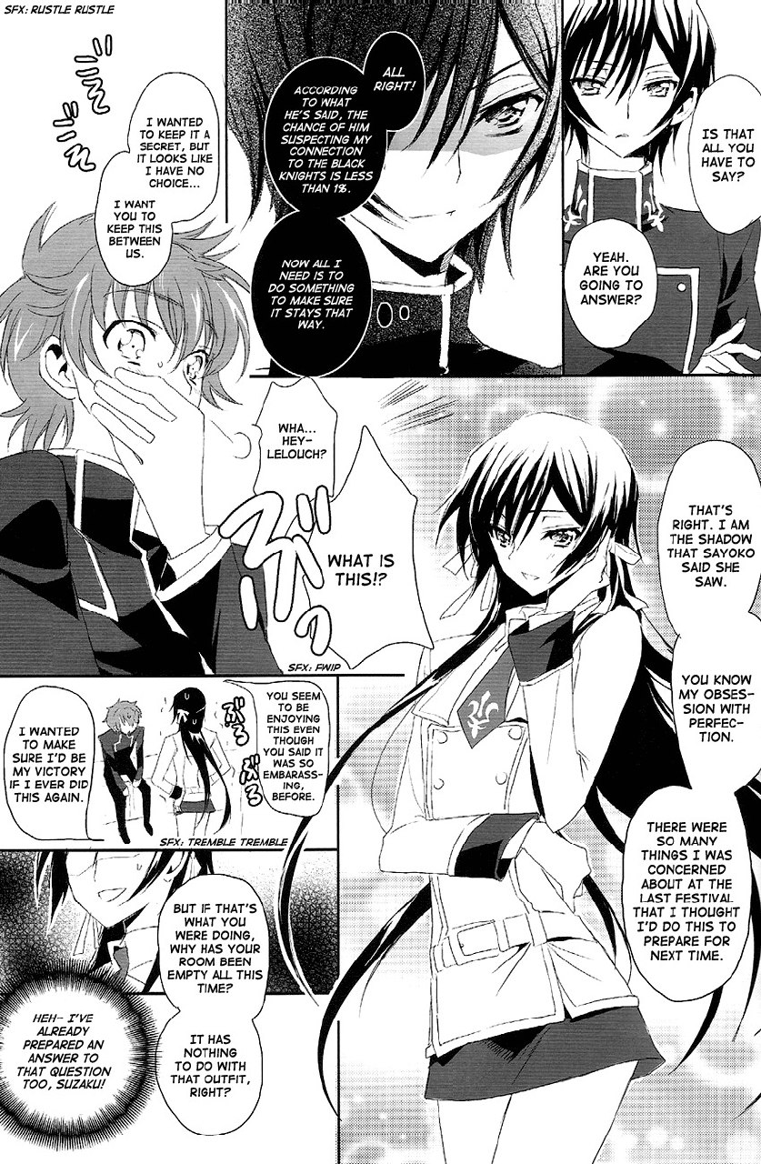 [Reflection (Panta)] Doki Doki Josou Date! Zenpen | Doki Doki Crossdressing Date! Part One (Code Geass) [English] [Dynasty Scans] page 9 preview