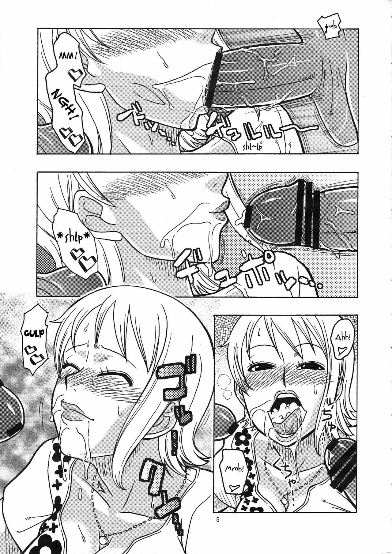 (C76) [ACID-HEAD (Murata)] Nami no Ura Koukai Nisshi 4 (Nami's Hidden Sailing Diary 4) (One Piece) [Spanish] page 6 preview
