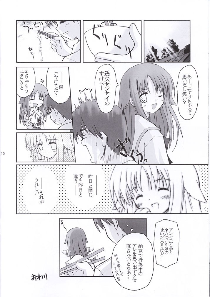 (C63)[Shuraba Keikaku (Torishimo)] Asa Hiru Yoru Asa (Suigetsu) page 10 preview