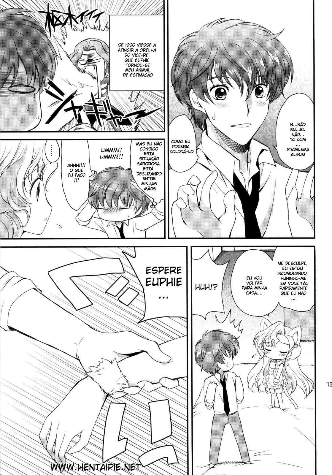 (C76) [Kurimomo (Tsukako)] Nekomimi Juliet (CODE GEASS: Lelouch of the Rebellion) [Portuguese-BR] [HentaiPie] page 12 preview