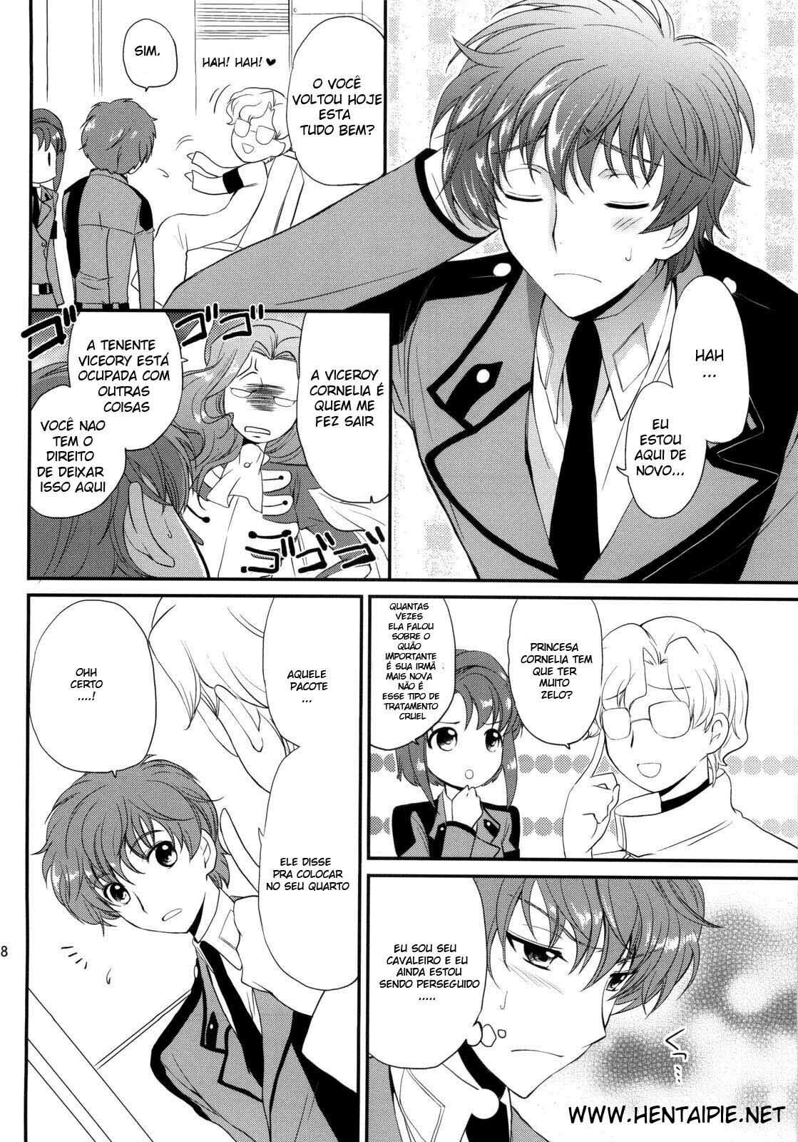 (C76) [Kurimomo (Tsukako)] Nekomimi Juliet (CODE GEASS: Lelouch of the Rebellion) [Portuguese-BR] [HentaiPie] page 7 preview