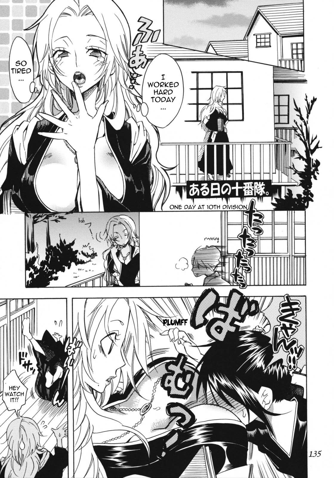 (C76) [Kurione-sha (YU-RI)] Happy Holiday (Rangiku Soushuuhen) (Bleach) [English] {doujin-moe.us} page 11 preview