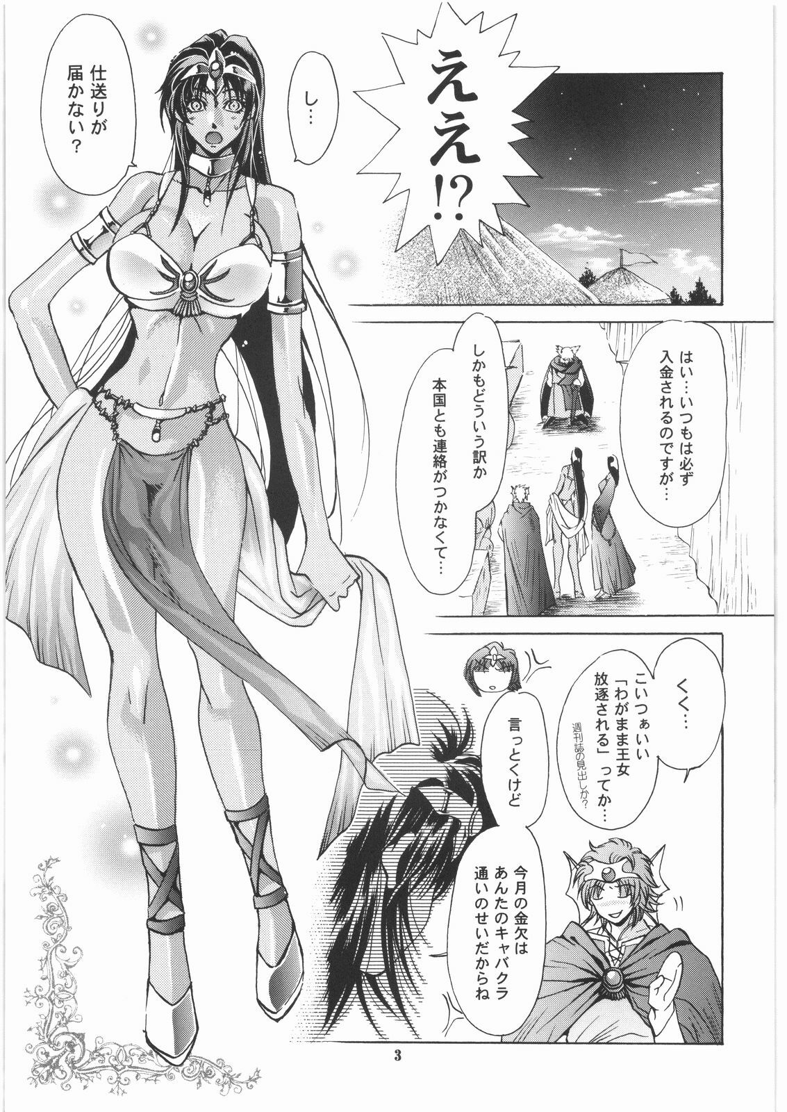 [SFT (Kawakami Takashi, Itou Nozomi)] Kuro to Shiro (Dragon Quest IV, Samurai Warriors 2) page 2 preview